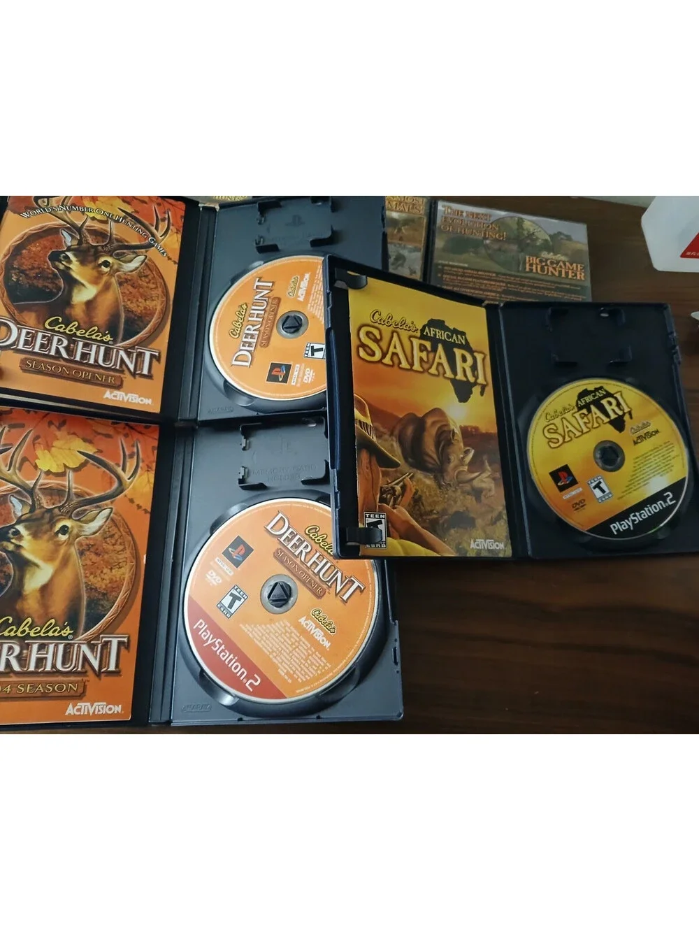 Cabela's (PlayStation 2) Mega Bundle Of 8 (READ)